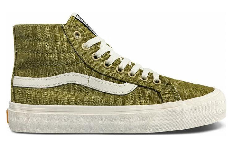 Унисекс кеды Vans SK8 38 VR3 (зелено-белый) — фото 2