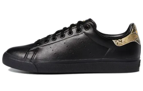 Adidas Originals Stan Smith Vulc Cozy Wear Resistant Fashion Low Top Casual Skate Shoes Unisex Black