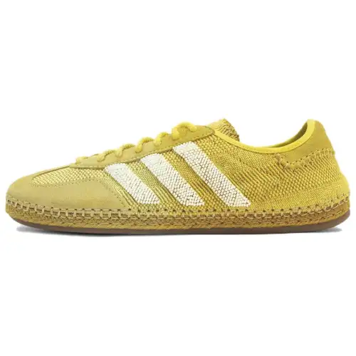 CLOT x Adidas Originals Gazelle Low top Skateboard Shoes Unisex Yellow White