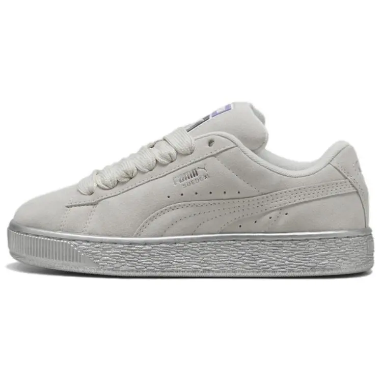 PUMA Abrasion Resistant Low top Skateboard Shoes Women's Gray