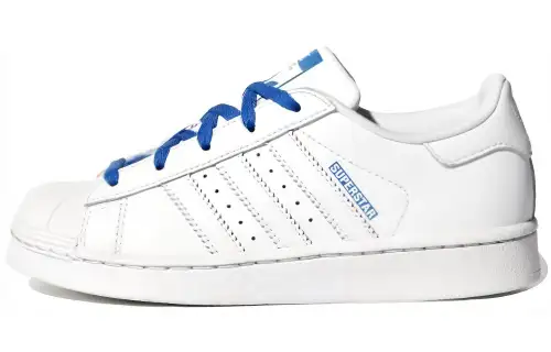 Adidas Originals Superstar Shoes 'White Blue' Ps