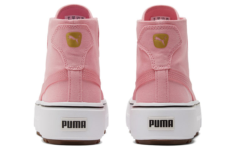 Женские кеды PUMA Kaia Mid CV (розовый / белый) — фото 5