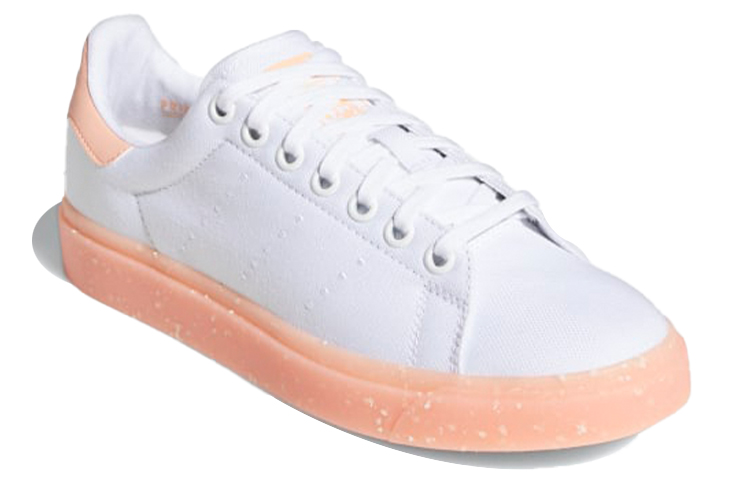 Женские кеды adidas originals StanSmith Vulc (розово-белые) — фото 3