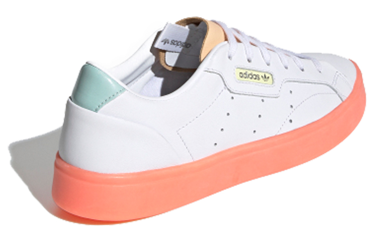 Женские кеды adidas originals Sleek (белый) — фото 3