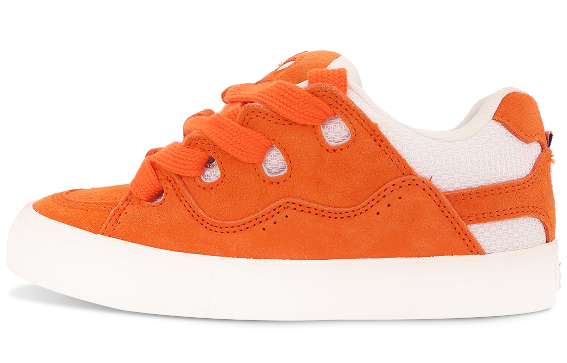 Ollieskate Puffy Shoes Skateboard Shoes Unisex Orange