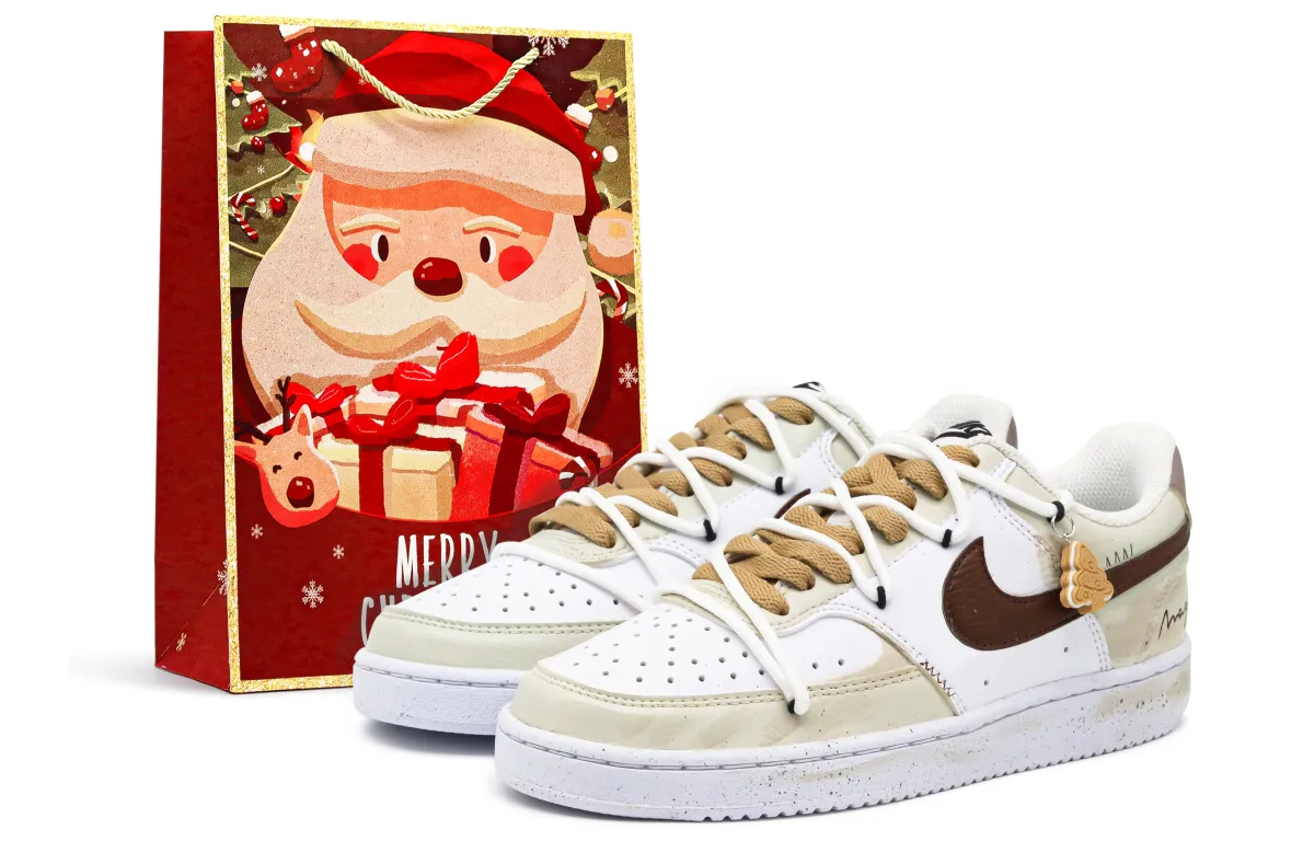 Nike Court Vision 1 Slip Resistant Abrasion Resistant Slip Resistant Abrasion Resistant Low top Skateboard Shoes Men's