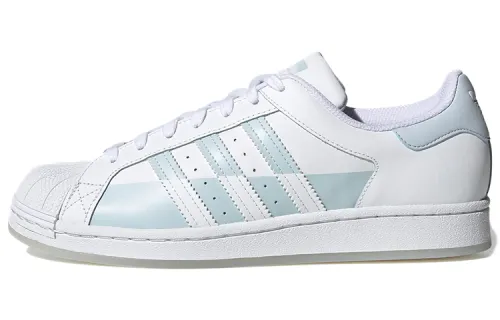 Adidas Superstar 'Split - White Halo Blue'