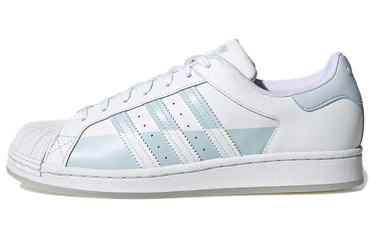 Adidas Superstar 'Split - White Halo Blue'