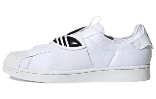Adidas Originals Superstar Slip on Low top Skateboard Shoes Unisex White Black