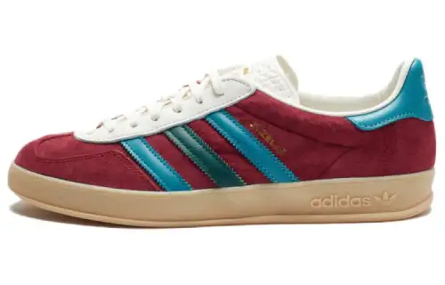 Gazelle Adidas Originals 'Collegiate Burgundy Green'