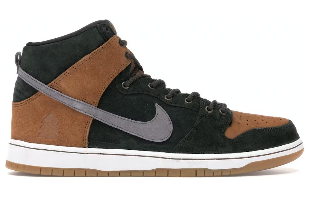 Мужские кроссовки Nike Dunk SB Homegrown Ale Brown (красновато-коричневые) — фото 2
