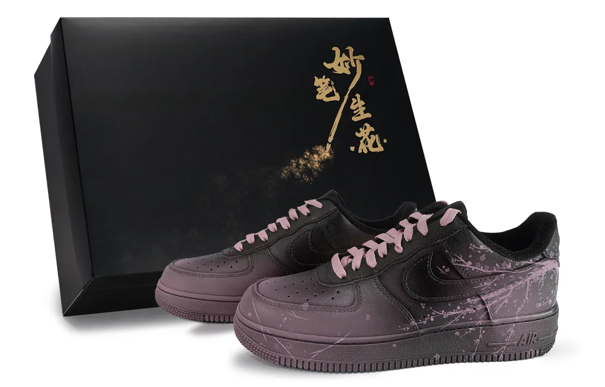 Nike Air Force 1 Skateboard Shoes Unisex Low Top Pink