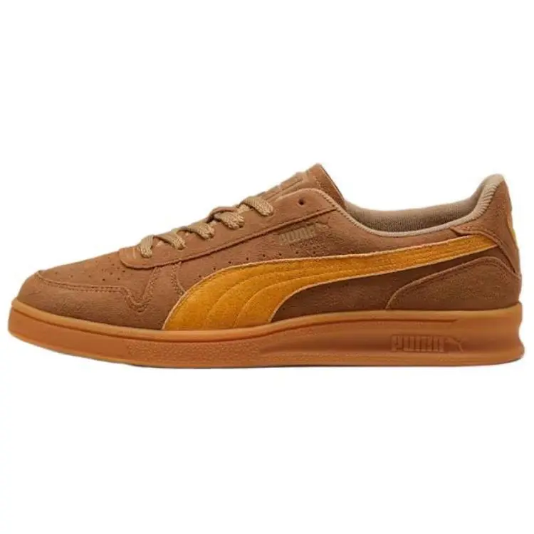 PUMA Indoor R Suede Chocolate Chip Sport Yellow