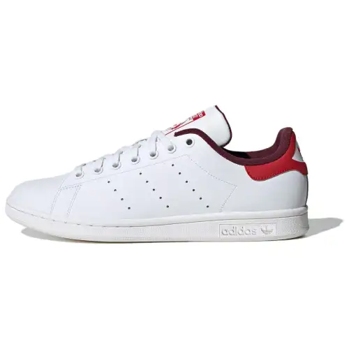 Adidas Originals Stan Smith Slip Resistant Abrasion Resistant Low top Skateboard Shoes Women's White