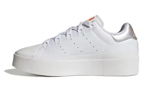 Stan Smith Wmns Adidas Originals Bonega 'White Silver Metallic Orange' Women's