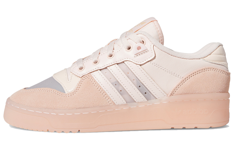 Женские кеды adidas originals Rivalry (розовые) — фото 1