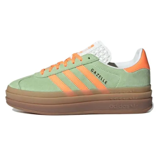 Gazelle Wmns Adidas Originals Bold 'Green Spark Screaming Orange' Women's