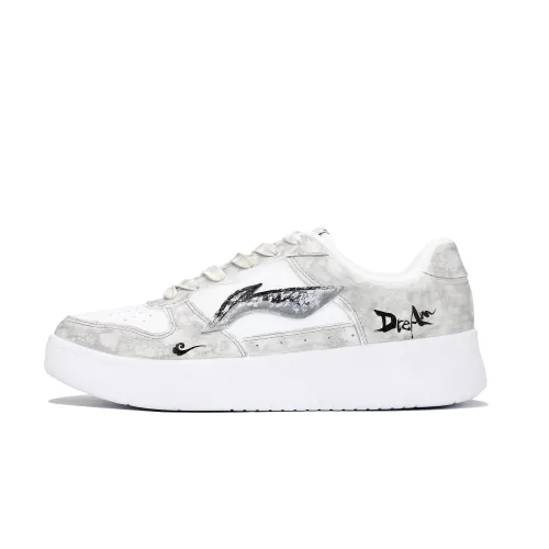Li Ning Floating Boat A Hundred Faces In One Dream, Elegant Creation Synthetic Leather Low top Skateboard Shoes Men's
