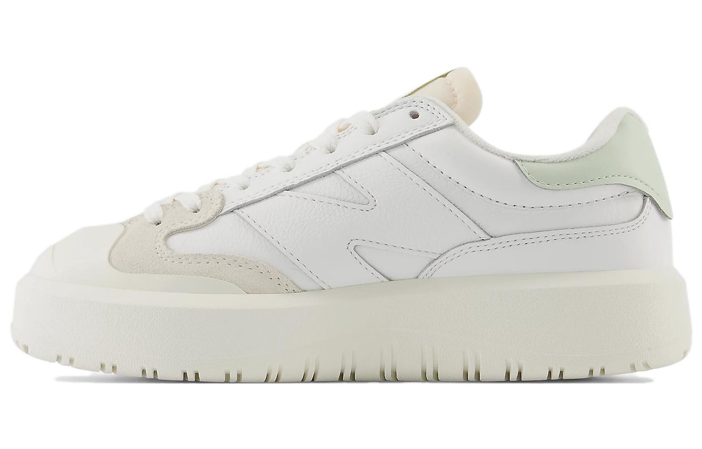 CT302 New Balance 'White Silver Moss Green'