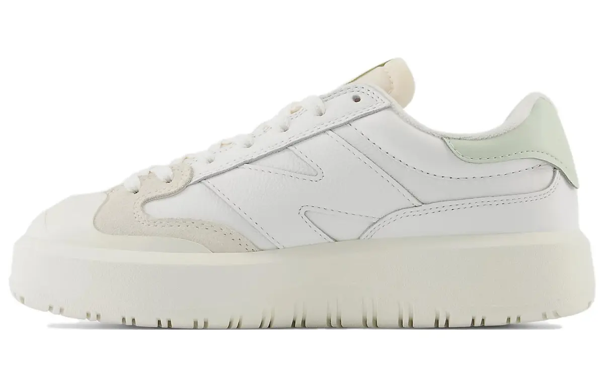 CT302 New Balance 'White Silver Moss Green'