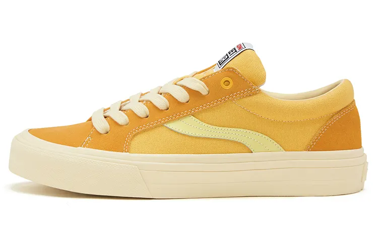 ODDCIRKUS x Vision Street Wear Astley Pro Low top Skateboard Shoes Unisex Sunset Yellow