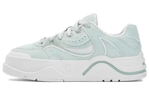 FILA FUSION 50 50 Wear resistant And Lightweight Low top Skateboard Shoes Women's Mint Green