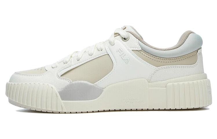Женские кеды Fila BLOCKS (серо-белые)