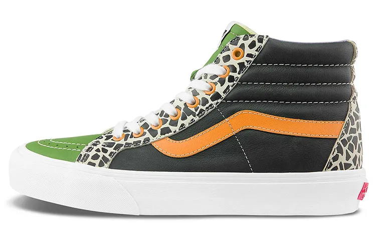 Sk8 Vans-Hi Reissue Ef Vlt Lx 'Animal Print - Cactus Black'