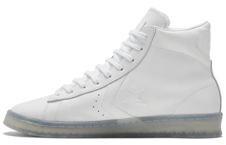Pro Leather Converse High 'Black Ice - White Clear'