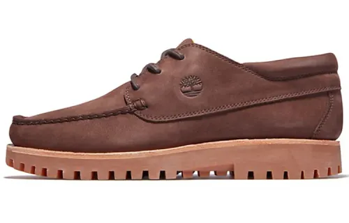 Timberland Skateboard Shoes Men's Low Top Coffee Brown