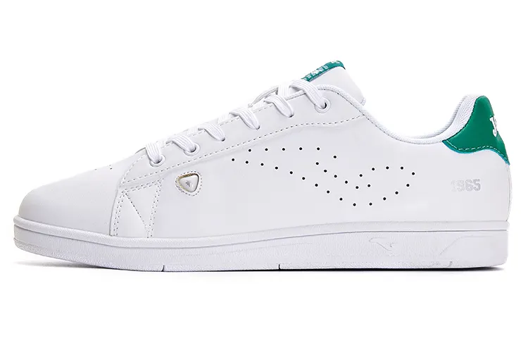 Joma Synthetic Leather Slip Resistant Abrasion Resistant Cushioning Low top Skateboard Shoes Men's White Green