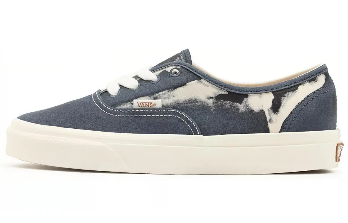 Vans Unisex Eco Theory Authentic Sneakers Blue/White
