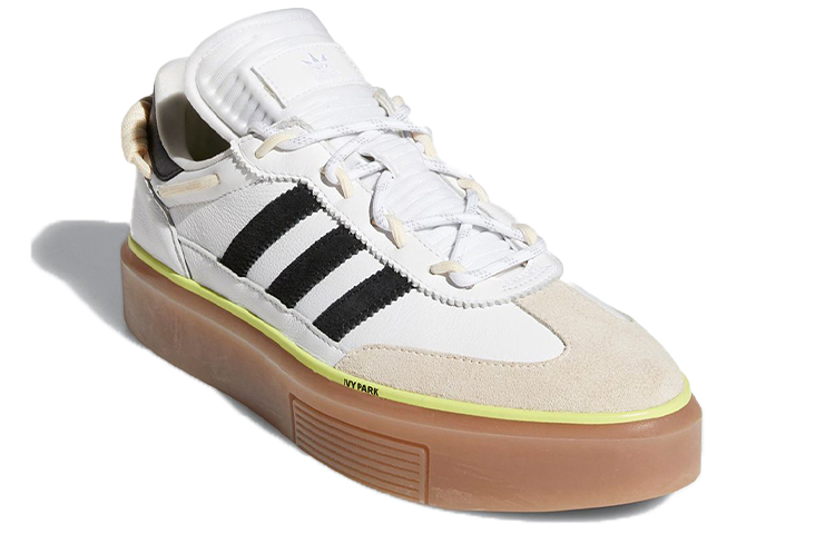 Женские кеды adidas originals x Beyonce Ivy Park Super Sleek 72 (бело-черный) — фото 3