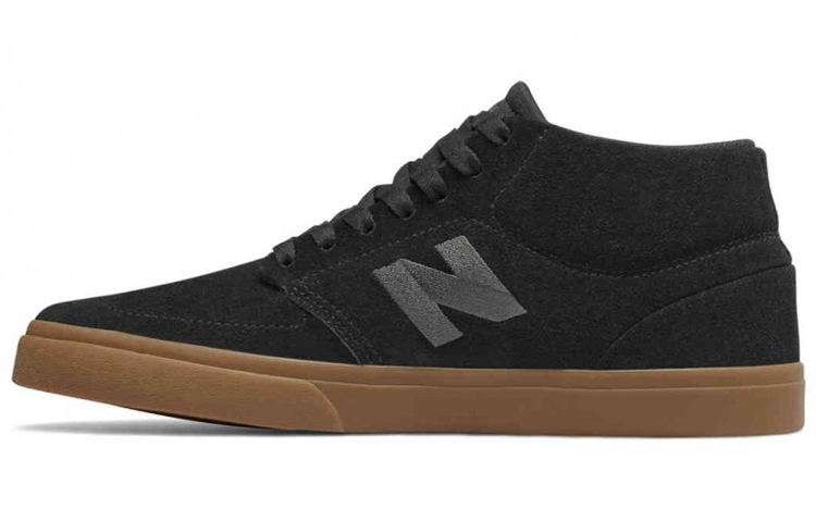New Balance Skateboard Shoes Men's Mid Top Black