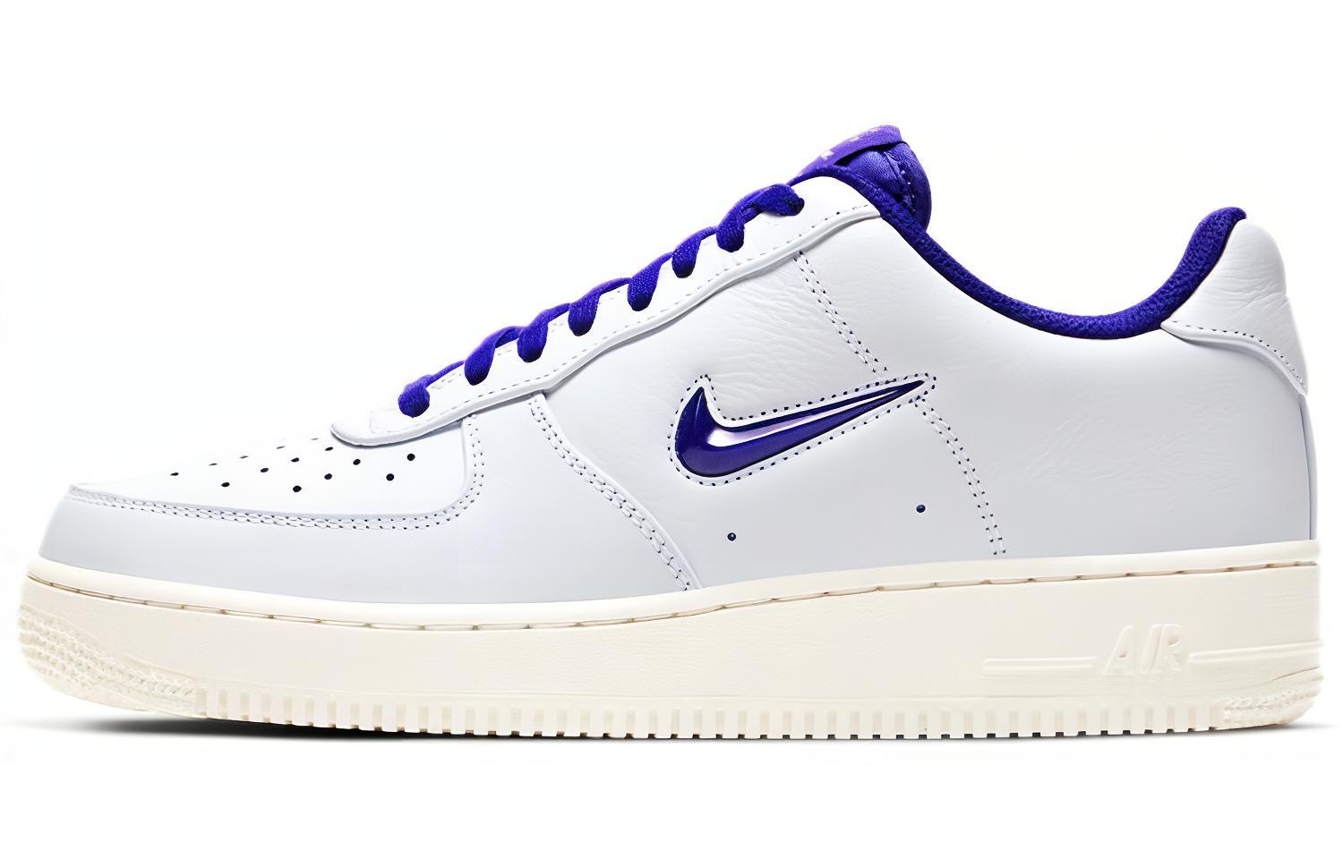 Мужские кроссовки Nike Air Force 1 Jewel Home & Away Grey (бело-синие) — Белыйсиний — фото 1