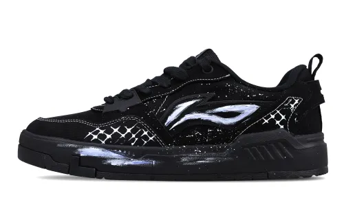 Li Ning Original Era Slip Resistant Abrasion Resistant Slip Resistant Abrasion Resistant Low top Skateboard Shoes Men's