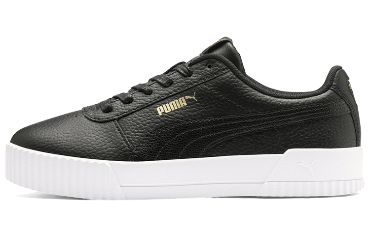 Женские кеды PUMA Carina Lux (черно-белые)