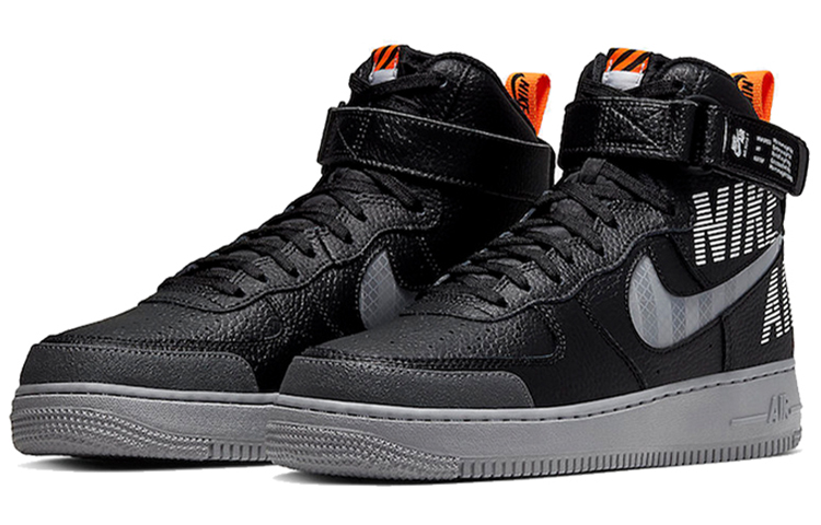 Кеды Nike Air Force 1 Branding (черно-белые) — фото 3