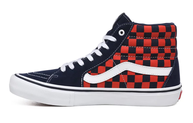 Кеды Vans SK8 Pro (сине-красные) — Синий / красный — фото 1
