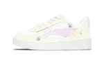 Li Ning Sourdough Slip Resistant Abrasion Resistant Low top Skateboard Shoes Women's White Yellow Pink