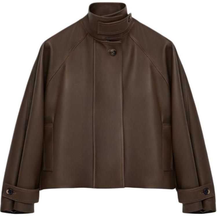 Женская куртка LOEWE Anagram FW25 (зеленая)