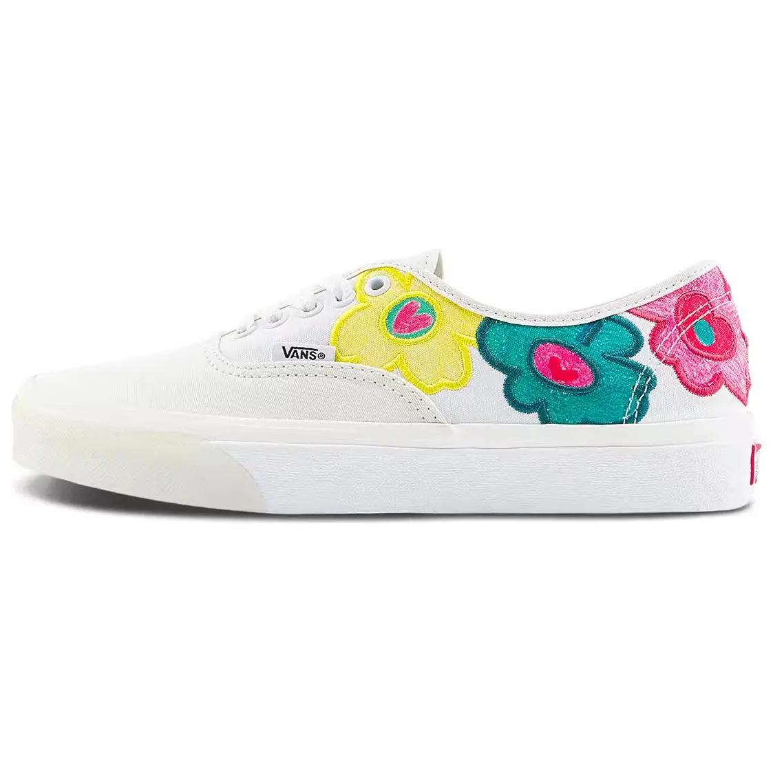 Vans Authentic X The Museum Visitor 'White Yellow Pink'