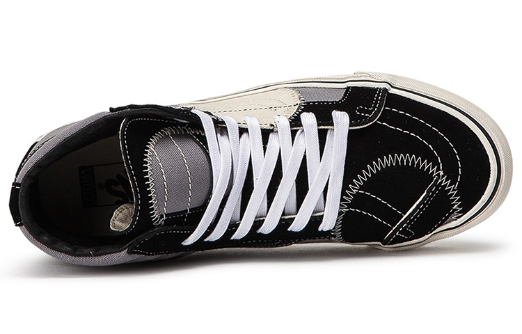 Кеды Vans SK8 Bricolage Lx (фиолетовый / черный) — Фиолетовый / чёрный — фото 2