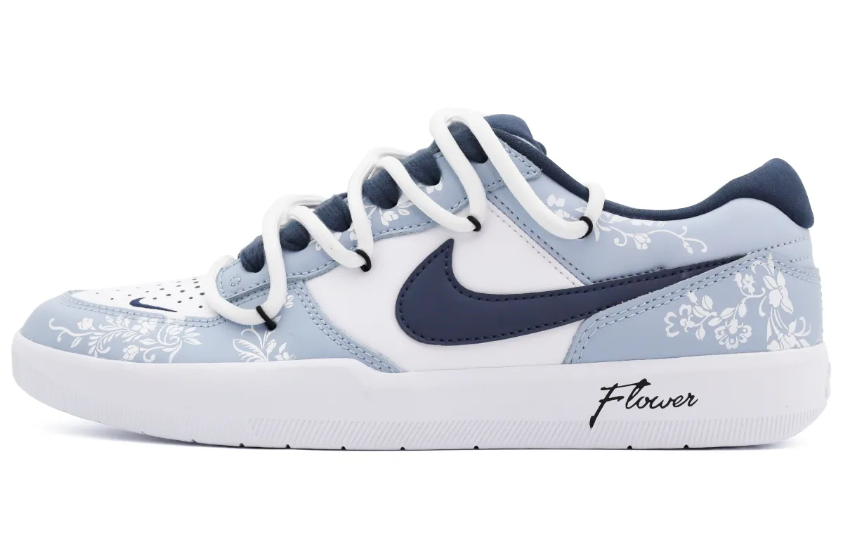 Nike SB Force 58 Low top Skateboard Shoes Unisex Carolina Blue