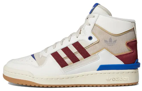 Adidas Originals Forum Exhibit Mid 2 'White Collegiate Burgundy'