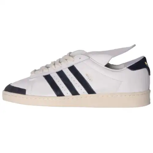 Willy Chavarria x Adidas Originals JABBAR Slip Resistant Abrasion Resistant Low top Skateboard Shoes Unisex White Black