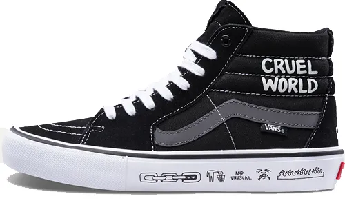 Cult X Vans SK8 Hi Pro Cruel World