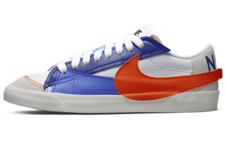 Мужские кеды Nike Nike Blazer '77 Jumbo (белый / синий / оранжевый)