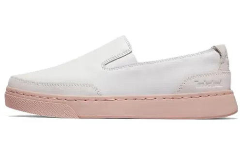 Timberland Atlanta Skateboard Shoes Women's Low Top Pink/White