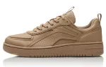 Li Ning Non slip Lightweight Low top Skateboard Shoes Men's Tea Brown